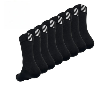 4 pairs Cycling Socks Running Quick Dry Medium Cylinder Men and Women Sports Fitness in the Tube