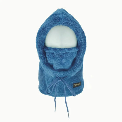 Adjustable Winter Balaclava Hat with Sherpa Hood and Windproof Ski Face Cover for Men and Women