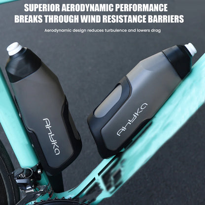 1/2PCS Bicycle Water Bottle 600ML Aerodynamic Bicycle Bottle Frame Down Tube Riding Water Kettle For Cycling Biking Fitness New