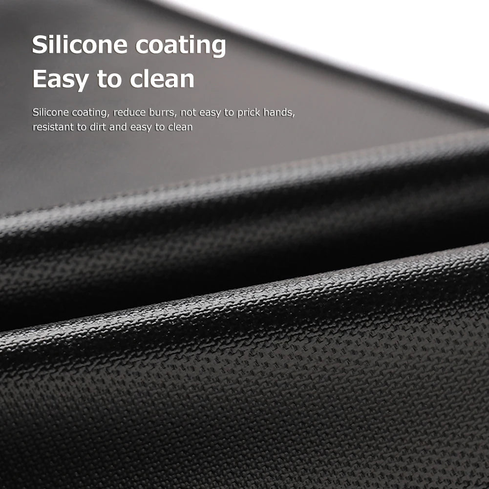 Outdoor Camping Fireproof Grill Mat Heat Insulation Fiberglass Ember Mat High Temperature Flame Retardant Protective Cloth