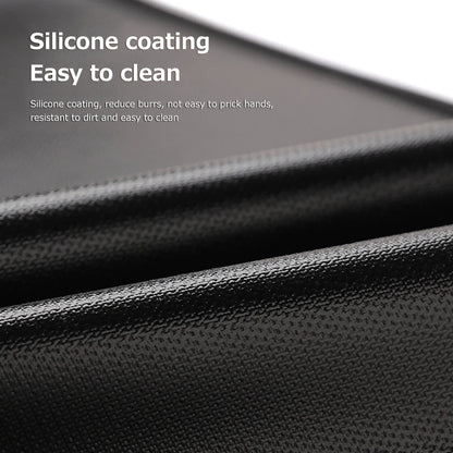 Outdoor Camping Fireproof Grill Mat Heat Insulation Fiberglass Ember Mat High Temperature Flame Retardant Protective Cloth