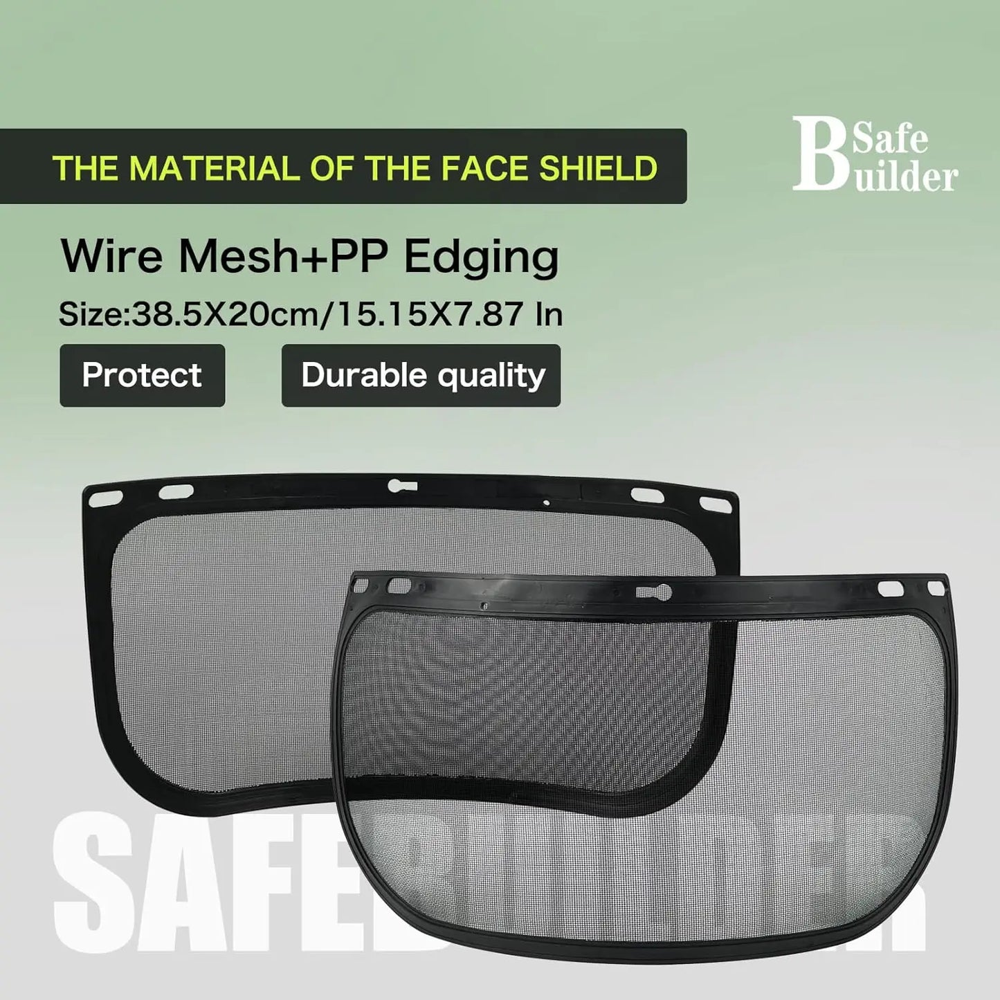 3-in-1 Forestry Safety Helmet with Face Shield, Ear Muffs & Hearing Protection - ANSI Z89.1 OSHA Certified Hard Hat