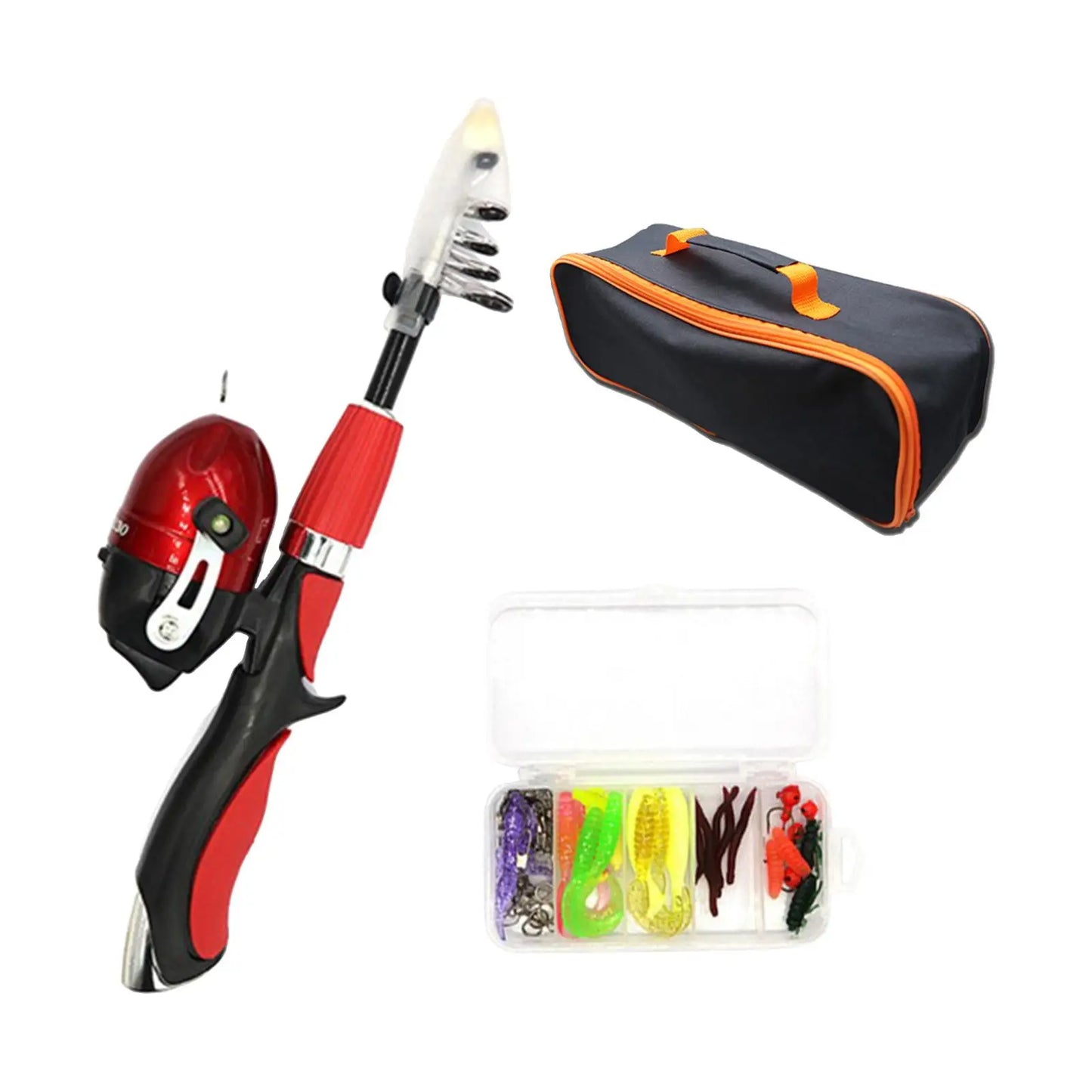 Traveling Kid Fishing Pole for Boys Girls