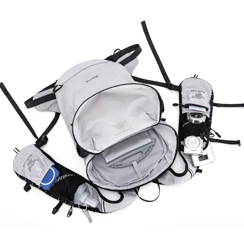 11L Lightweight Waterproof Hiking Backpack Wear-Resistant Packable Outdoor Travel Camping Daypack with Large Capacity