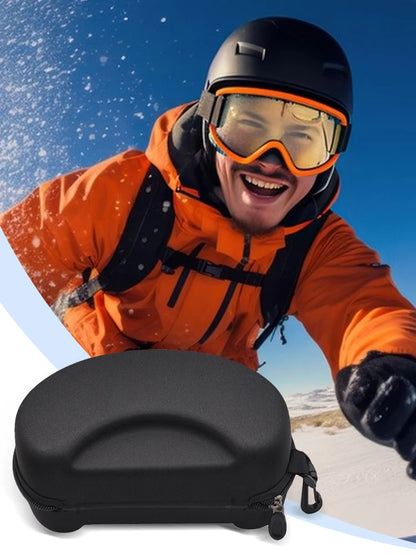 Ski Goggles Hard Case EVA Sports Glasses Case Waterproof Ski Goggles Storage Case Dust-Proof for Snow & Water Sport