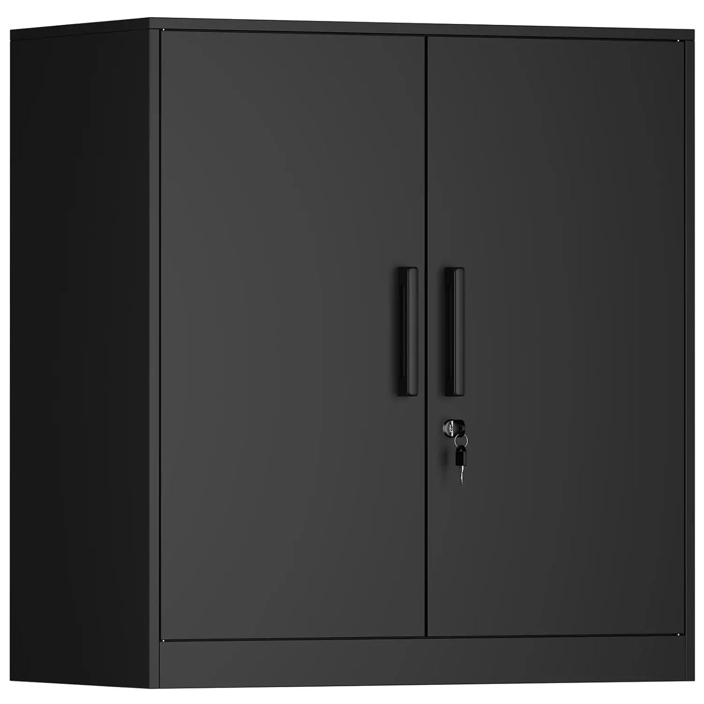 Metal Wall Cabinet,Garage Wall Cabinet with Handle,Lockable Storage Cabinets Wall Mounted with 2 Doors, Customized