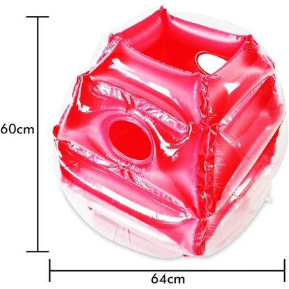 2 pc Sumo Balls for Bubble Bounce Ball Outdoor Lawn Game for Child Team Gaming Play Ages 3-12 24 inch Ideal for Outdoor Recreat
