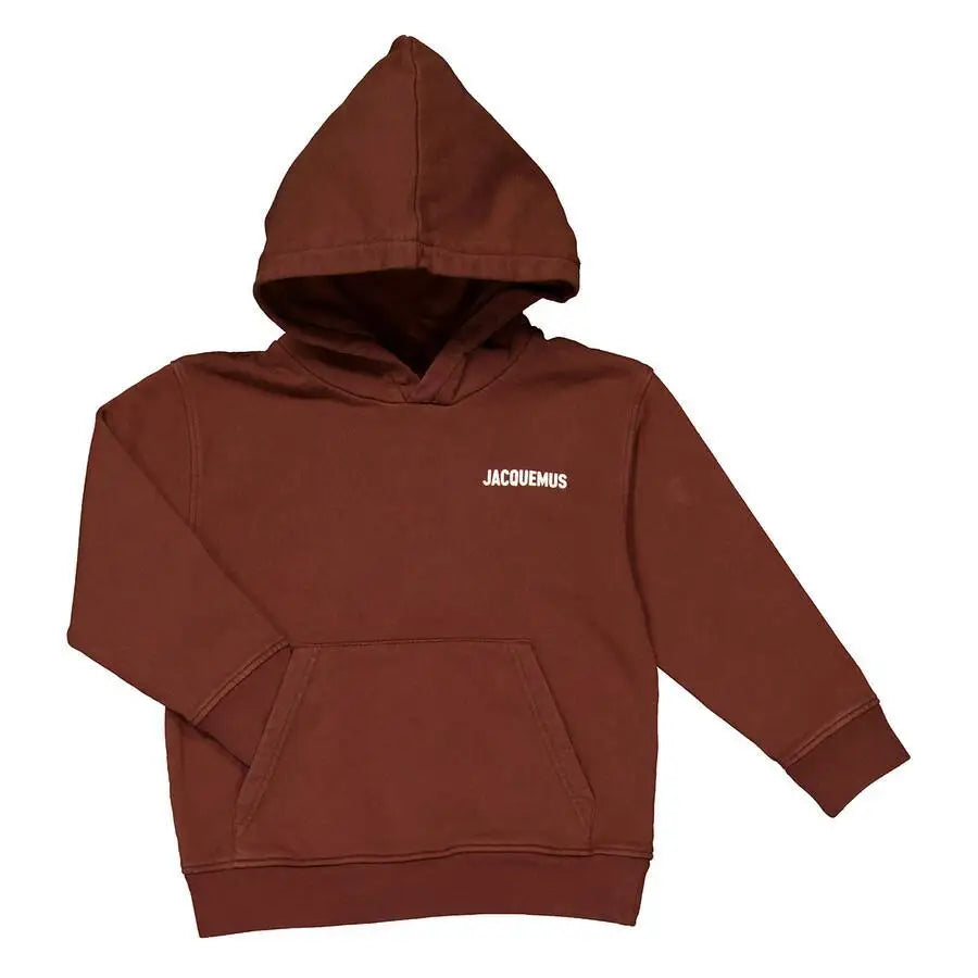 Jacquemus | Kids Logo Embroidered Cotton Hoodie