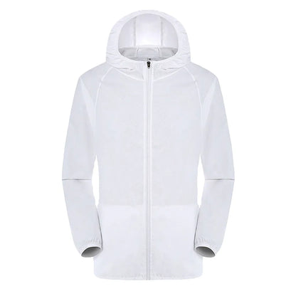 Men Women Hiking Jacket Waterproof Quick Dry Camping Hunting Clothes Sun-Protective Outdoor Sports Coat Anti UV Windbreaker