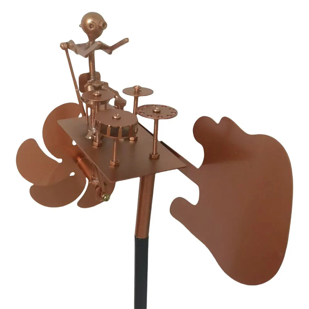 Beat The Drums with The Wind Decorative Wind Power Rock Art