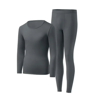 1pcs Men's Ultrathin Thermal Underwear High elasticity Plus Size Constant Temperature Seamless Long Sleeve Bottoming Set