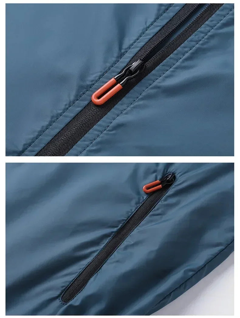 Hiking Skin Jacket Outerwear Coat Camping Rain Jackets Waterproof Sun Protection Fishing Hunting Clothes Quick Dry Sunscreen