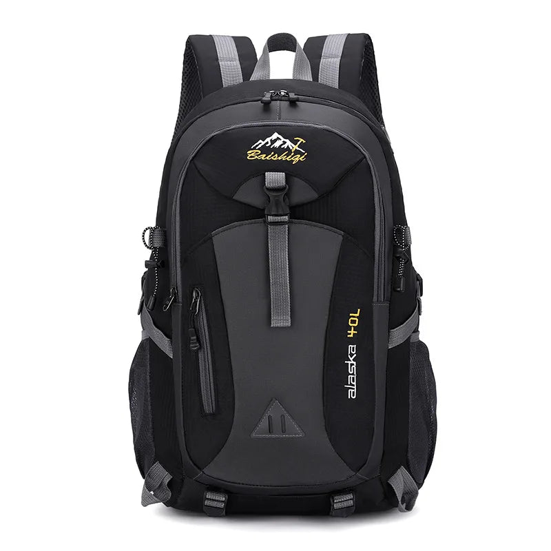2026 Unisex sport travel backpack large-capacity nylon lightweight outdoor hiking backpack for men and women student schoolbag