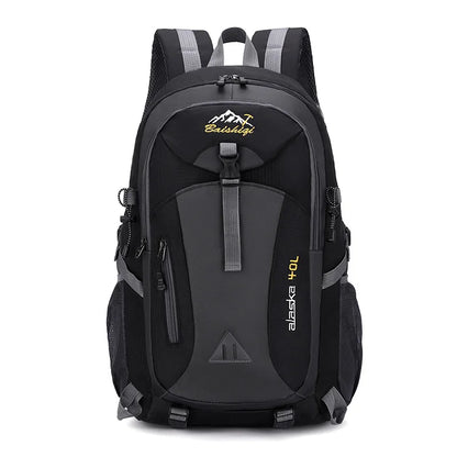 2026 Unisex sport travel backpack large-capacity nylon lightweight outdoor hiking backpack for men and women student schoolbag