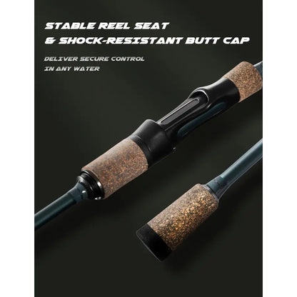 Ultralight Trout Fishing Rod Reinforced Carbon Fiber