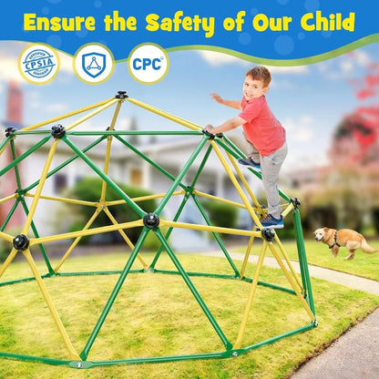 Climbing Dome 10FT Climber with Hammock and Swing Jungle Gym Backyard for 2025 Upgraded Model Indoor Outdoor Toddler Play Equip