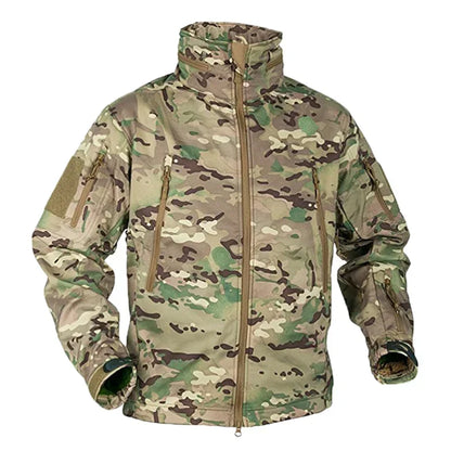 Hiking Tactical Outdoor Jacket Winter Heating Jackets Windproof Warm Hooded Coat  Windbreaker Hunting Camping Waterproof Coats
