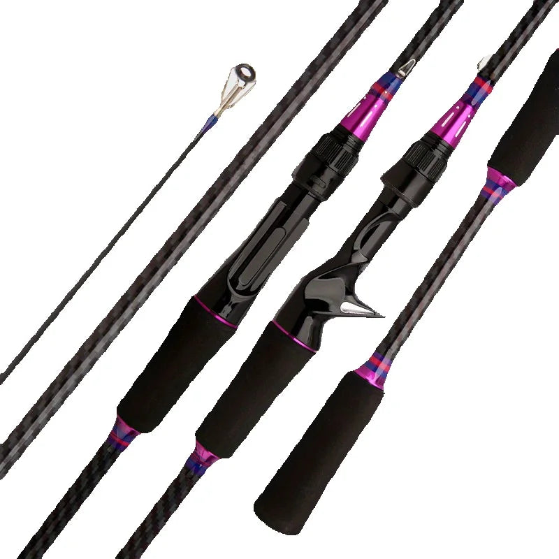 Lightweight & Sensitive Carbon  Fishing Rod for All Water Types