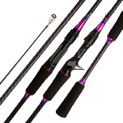 Lightweight & Sensitive Carbon  Fishing Rod for All Water Types