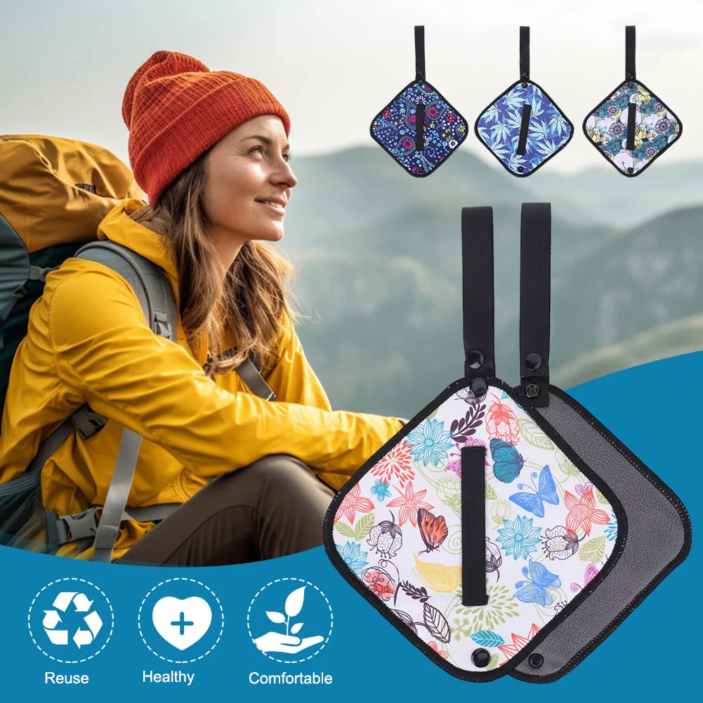 10/5pcs Pee Cloth For Women Hiking Hiking Urination Device Camping Pee Rag Reusable Eco-Friendly Washable Women Camping Pee Rag