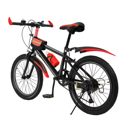 20In 7 Speeds Mountain Bike Adjustable Height Kids Bicycle for Boys, Girls Suit for 130-150cm