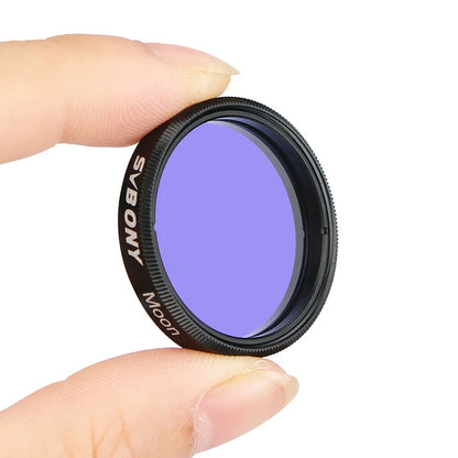 SVBONY Telescope Moon Filter for Standard 1.25/2 inches FIlter Thread with Metal Frame Optical Glass for Moon and Planets