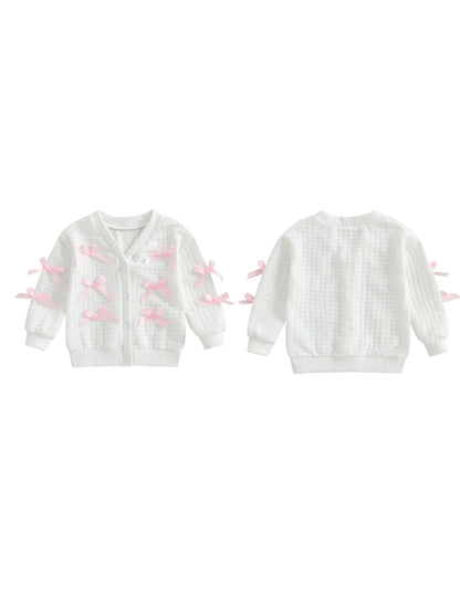 Adorable Infant Baby Boy Cable Knit Cardigan Sweater with Shawl Collar and Button Closure Warm Winter Outfit