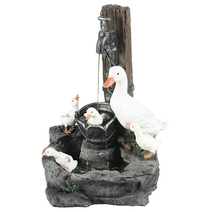 Duck /Squirrel  Water Fountain