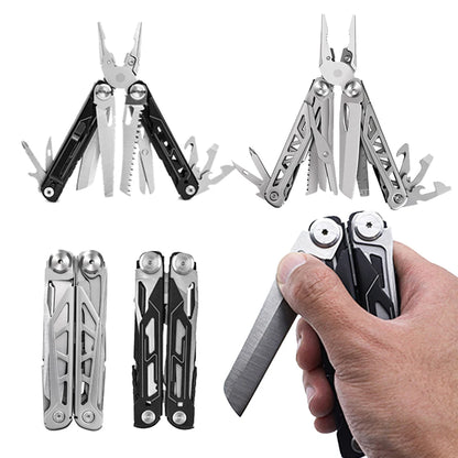 17-in-1 high-quality folding tool pliers, multi-functional folding tool, outdoor camping tool