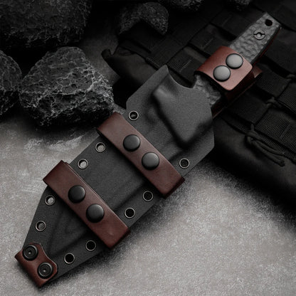 High hardness straight knife, wilderness survival knife, can be used outdoors, camping, rescue, survival, men's gift