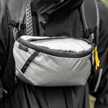 Portable Outdoor Waist Bag Adjustable Hiking Bag With Strap Mountaineering Running Waist Bag Cycling Backpack For Camping Hiking