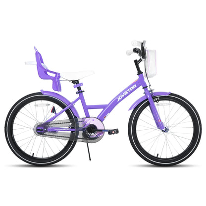 Joystar 14 16 20 Inch Kids Bike for Girls Ages 3-10 Years, Girls' Bikes with Training Wheels, Streamers, Basket and Doll Seat
