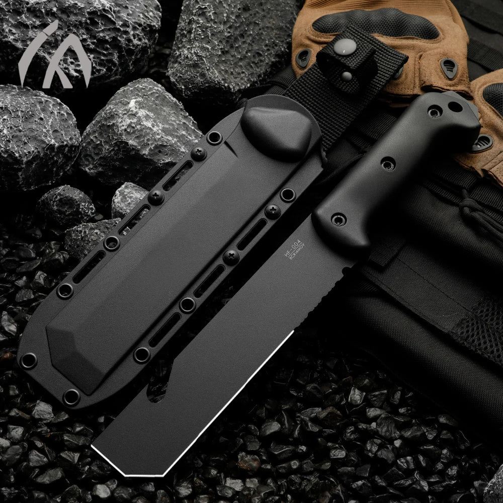 Portable multifunctional knife, outdoor survival knife, can be used for outdoor activities, hiking, and men's gifts