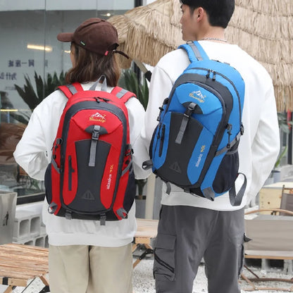 2026 Unisex sport travel backpack large-capacity nylon lightweight outdoor hiking backpack for men and women student schoolbag