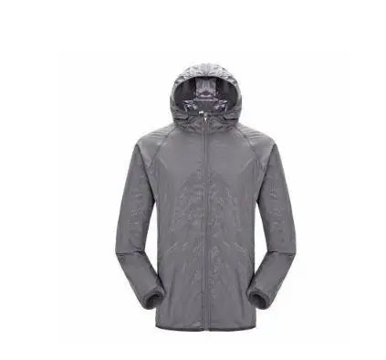 Men Women Hiking Jacket Waterproof Quick Dry Camping Hunting Clothes Sun-Protective Outdoor Sports Coat Anti UV Windbreaker