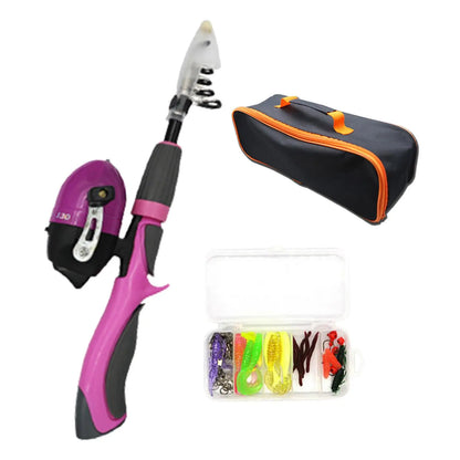 Traveling Kid Fishing Pole for Boys Girls