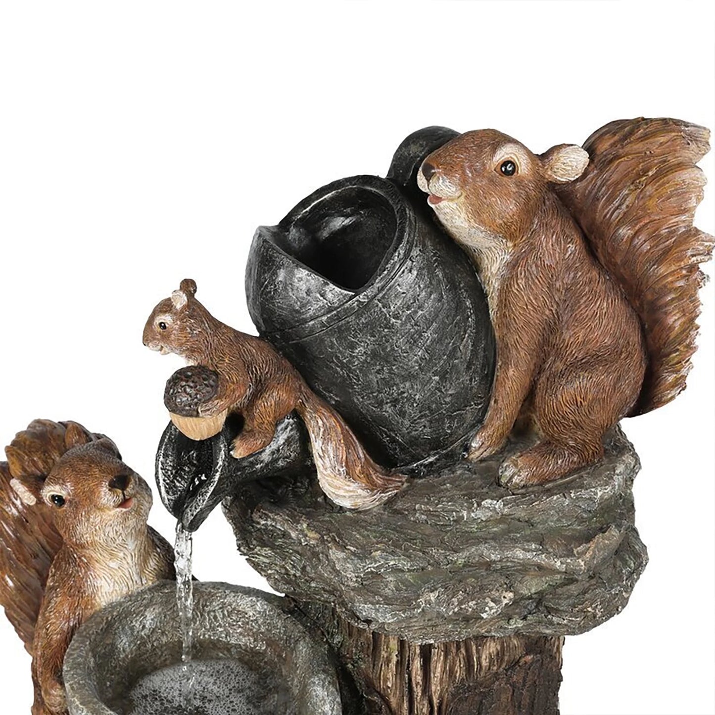 Duck /Squirrel  Water Fountain