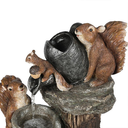 Duck /Squirrel  Water Fountain