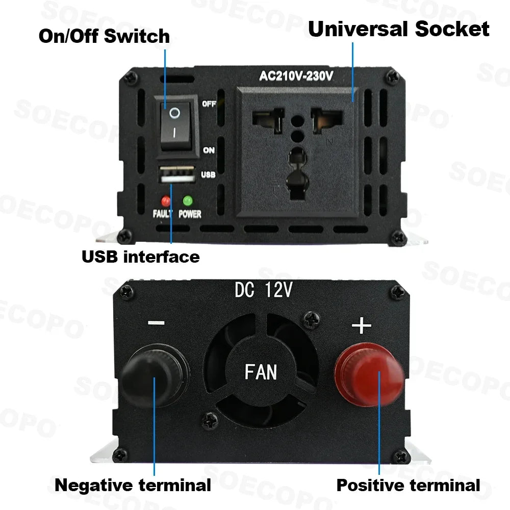 10000W Solar System Complete Kit 12V To 110V 100A Controller 200W Panel Off-Grid Inverter System Home/Camping
