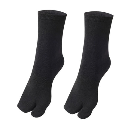 Fashion Japanese Style Tabi Toe Socks for Men Women Summer Fiber Two Finger Socks Kimono Flip Flop Sandal Split Tabi Toe Sock