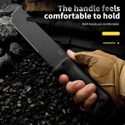 Portable multifunctional knife, outdoor survival knife, can be used for outdoor activities, hiking, and men's gifts