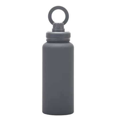 For MagSafe 1000ML Insulated Bottle Water Bottle with Rotating Phone Holder Thermal Water Cup Vacuum Cup for Outdoor Sports