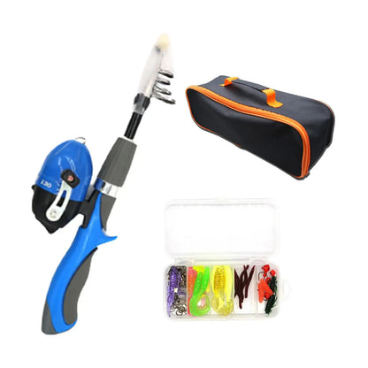 Traveling Kid Fishing Pole for Boys Girls