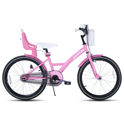 Joystar 14 16 20 Inch Kids Bike for Girls Ages 3-10 Years, Girls' Bikes with Training Wheels, Streamers, Basket and Doll Seat