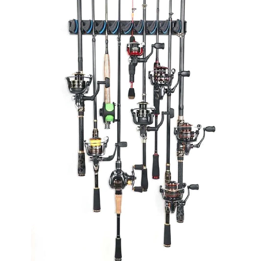 Wall Mounted Fishing Rod Holder Vertical and Horizontal