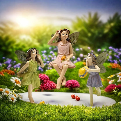 Outdoor Indoor, 5 Pcs Garden Mini Figurines