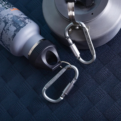 1/2/6 Piece Carabiner Set For Key Camping Survival EDC Outdoor Keychain Clip Alloy Aluminum Tactical Caribiner Hook Karabiners