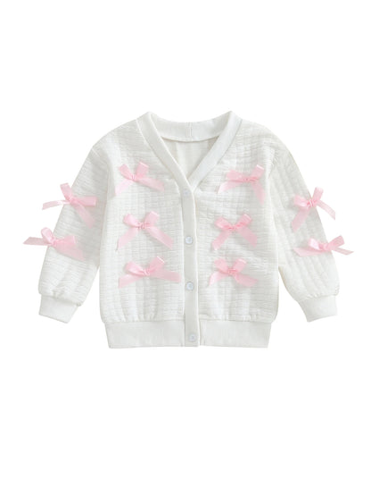 Adorable Infant Baby Boy Cable Knit Cardigan Sweater with Shawl Collar and Button Closure Warm Winter Outfit