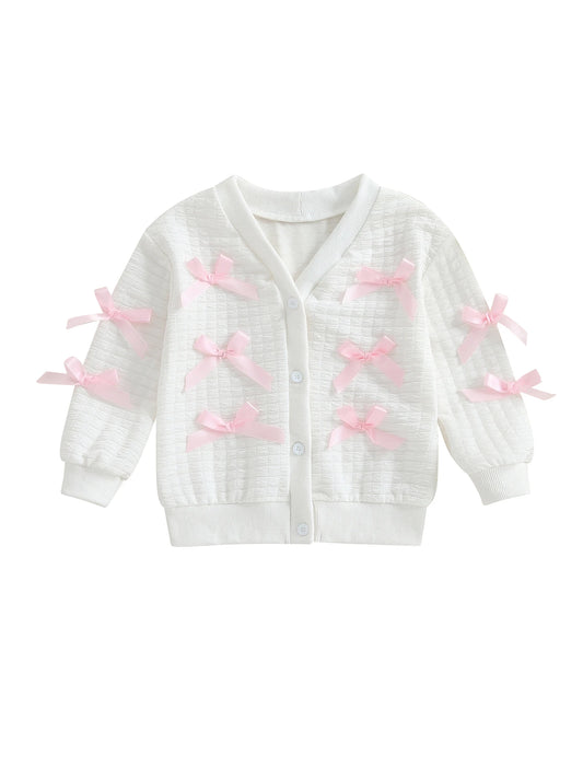 Adorable Infant Baby Boy Cable Knit Cardigan Sweater with Shawl Collar and Button Closure Warm Winter Outfit
