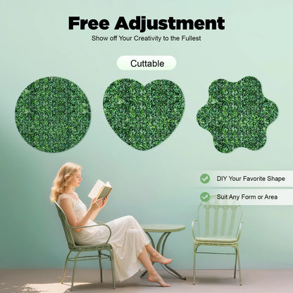 12 Pcs Artificial Grass Wall Panel